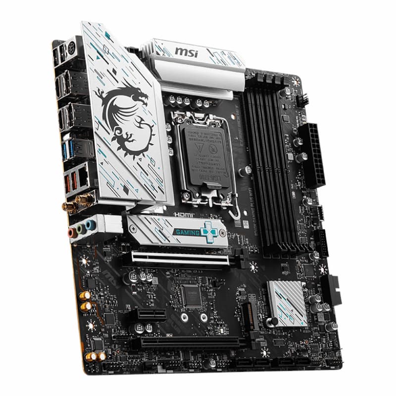 MSI B760M GAMING PLUS WIFI DDR5 Intel LGA1700 M-ATX Gaming Motherboard image 4