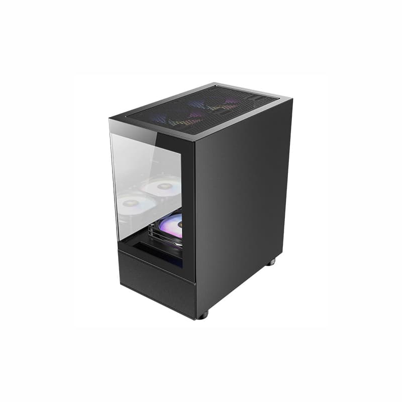 Antec CX200M Elite Micro-ATX | ITX RGB Mini-Tower Gaming Chassis - Black image 5