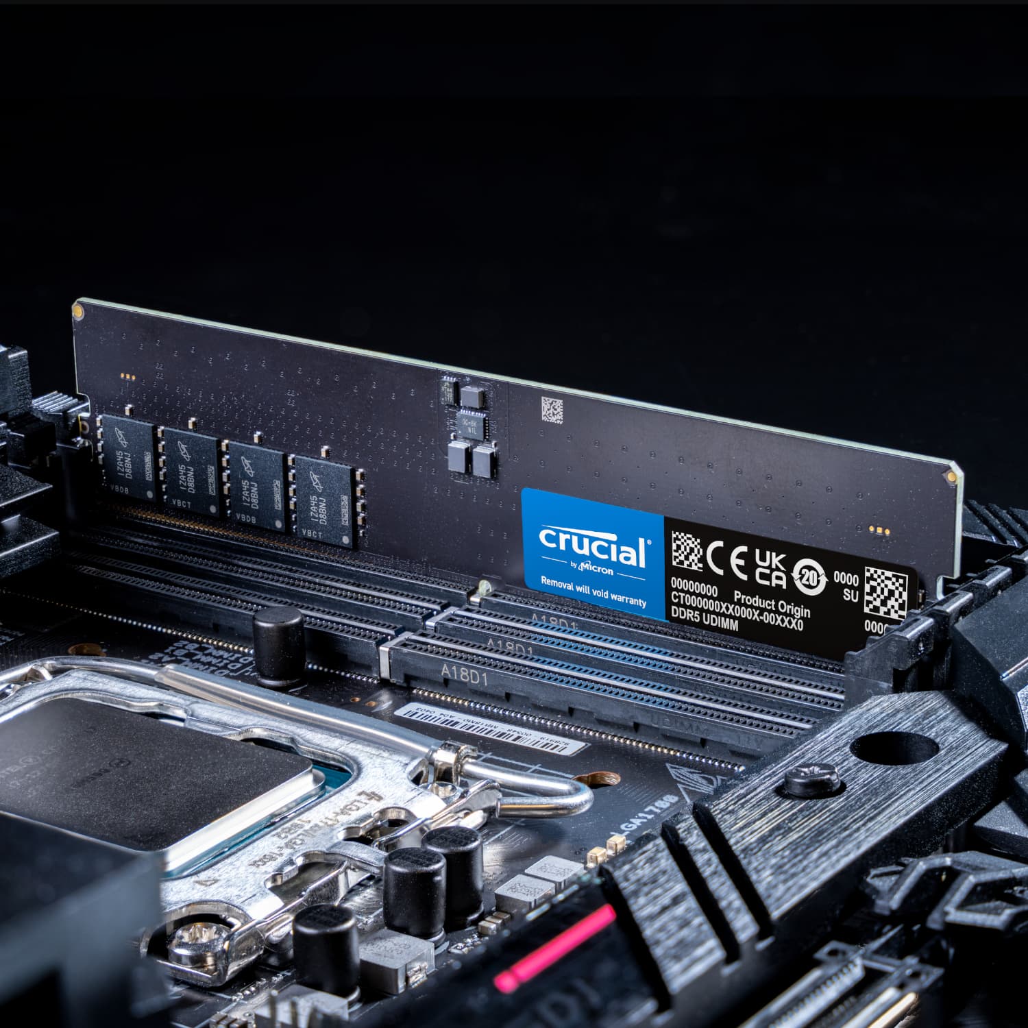 Crucial 32GB 5600Mhz DDR5 Desktop Memory image 5