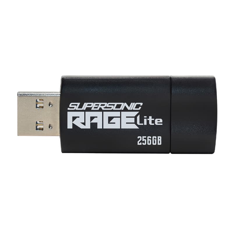 Patriot Rage Lite 256GB USB3.2 Flash Drive - Black image 2