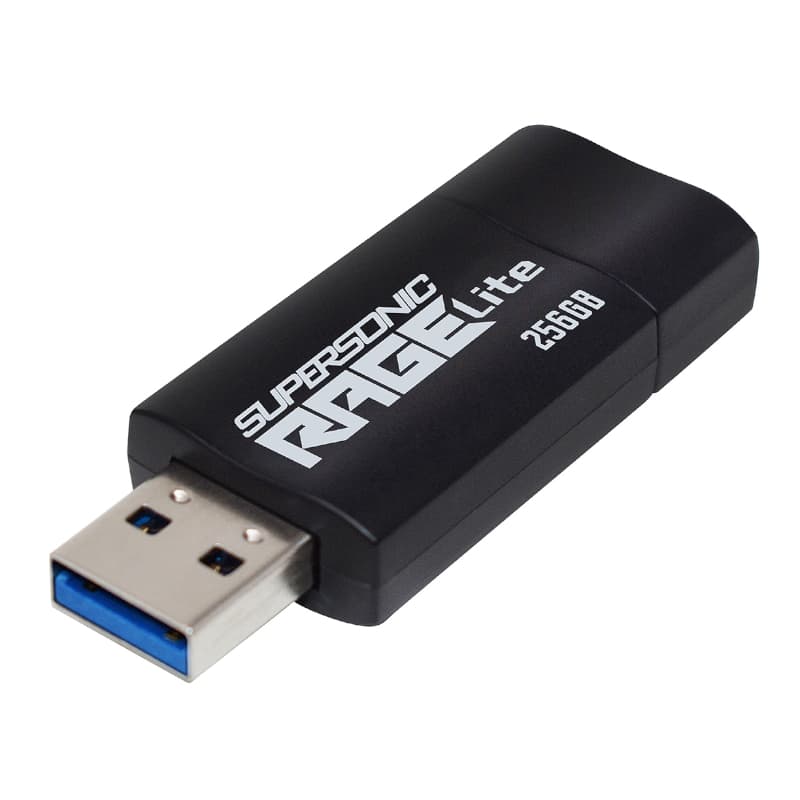 Patriot Rage Lite 256GB USB3.2 Flash Drive - Black image 3
