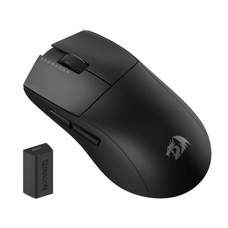 REDRAGON M916 PRO 4K 3-Mode Wireless Gaming Mouse - Black image 2