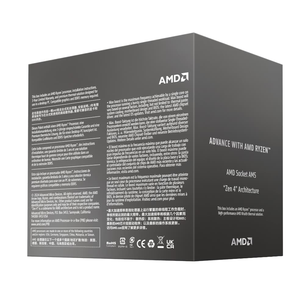 AMD RYZEN 5 8400F 6-Core 4.2GHZ AM5 CPU image 4