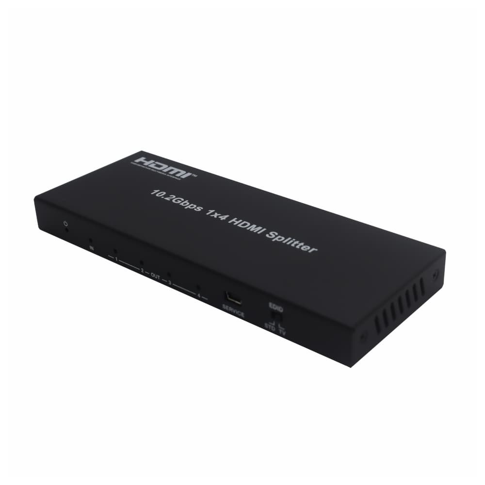HDCVT 1x4 HDMI 1.4 Splitter 4K with EDID Management image 3