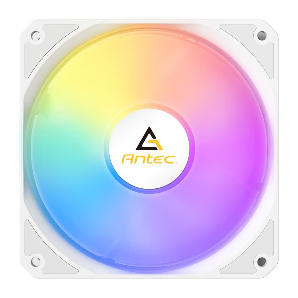 Antec P12 PWM 120mm ARGB Reverse Case Fan - White image 2