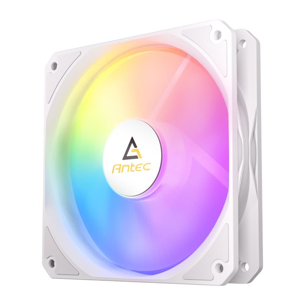 Antec P12 PWM 120mm ARGB Reverse Case Fan - White image 4