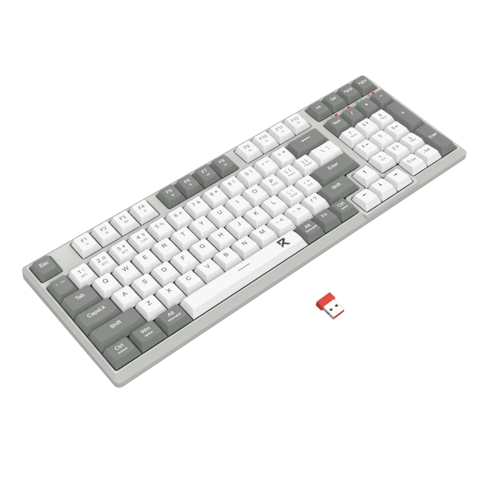 REDRAGON KB SCISSOR KEY 2.4G BT WRS BKWT image 5