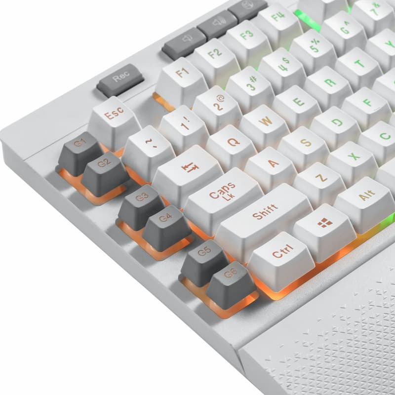 REDRAGON SHIVA Membrane Keyboard - White image 6