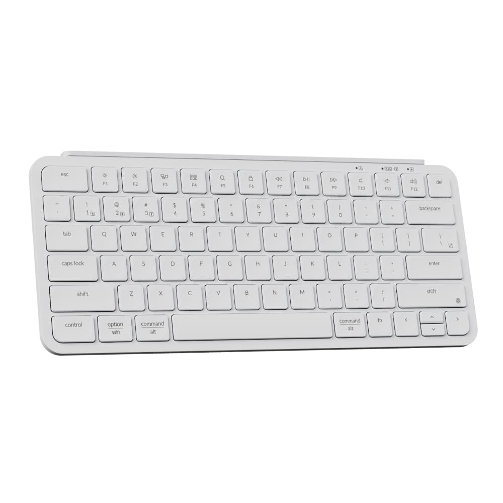 Keychron B1 Pro Ultra-Slim 75% Wireless Keyboard - Ivory White image 2