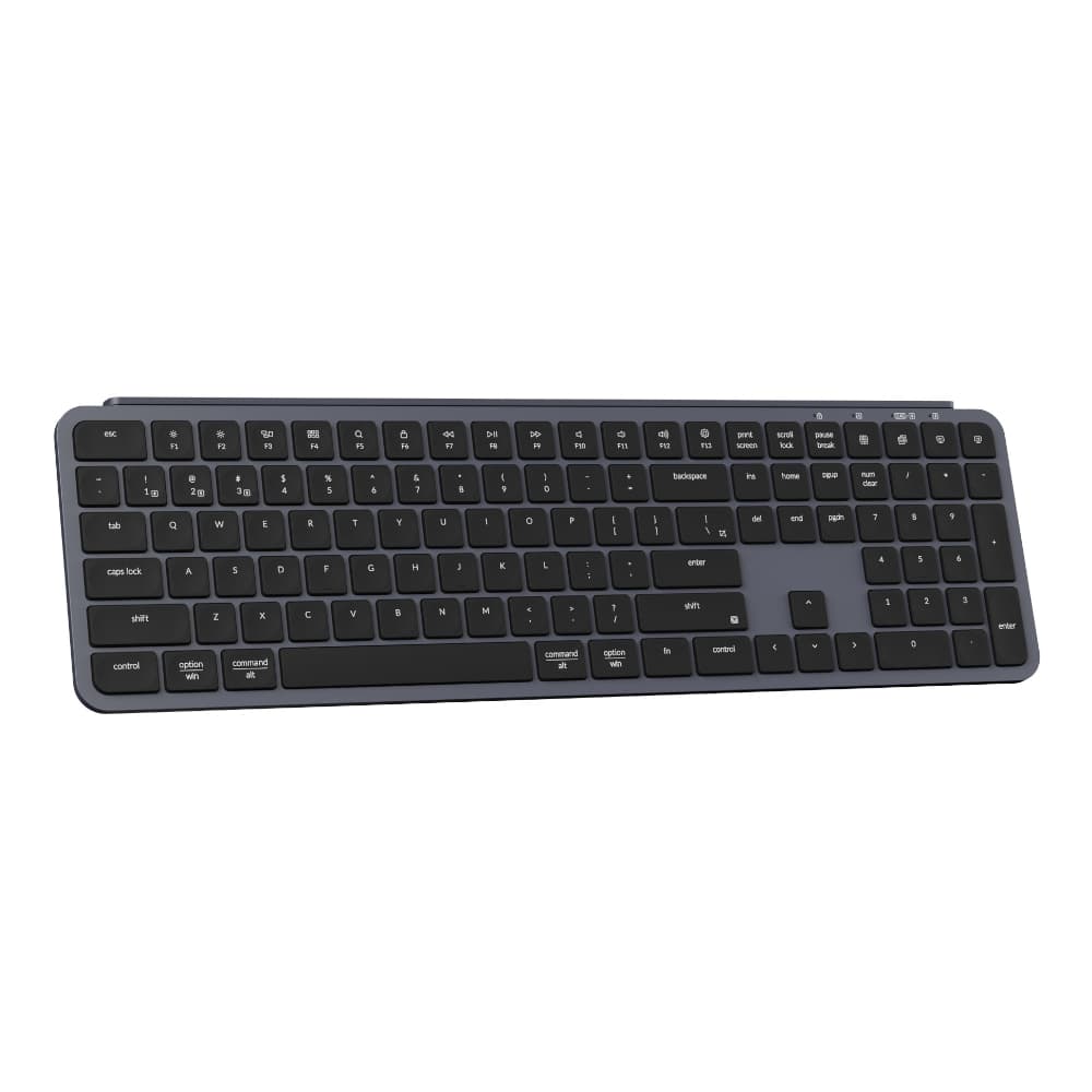 Keychron B6 Pro Ultra-Slim 100% Wireless Keyboard – Space Grey image 2