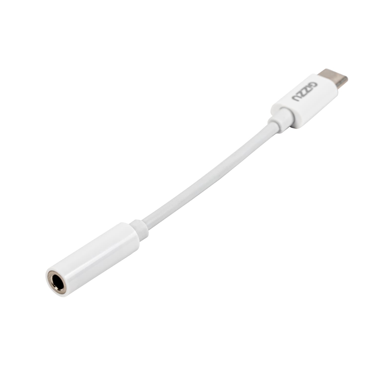 Gizzu USB Type-C to 3.5mm AUX Audio Adapter - White image 2
