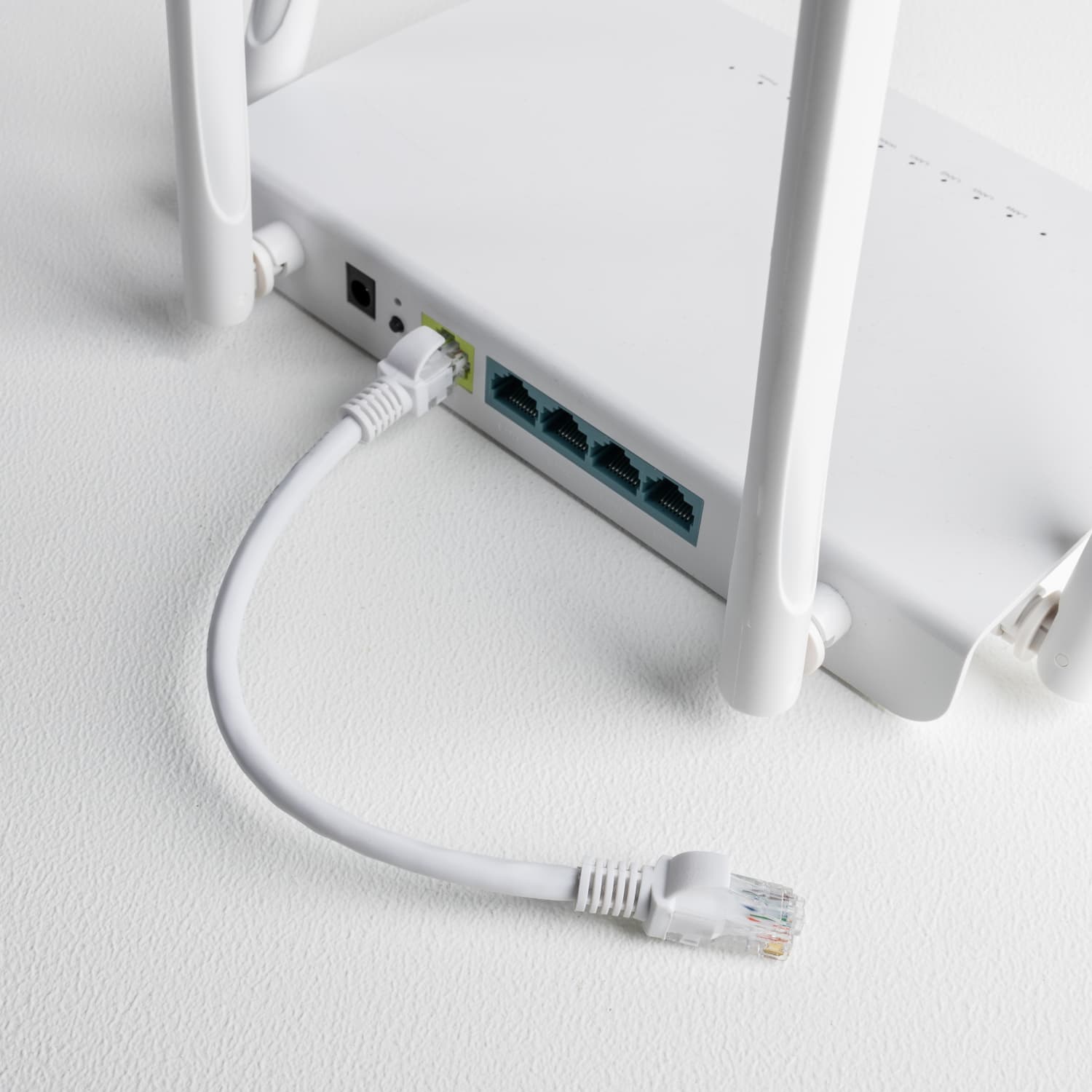 Gizzu Cat6 UTP Fly Lead Ethernet Network Cable 50cm – White image 3