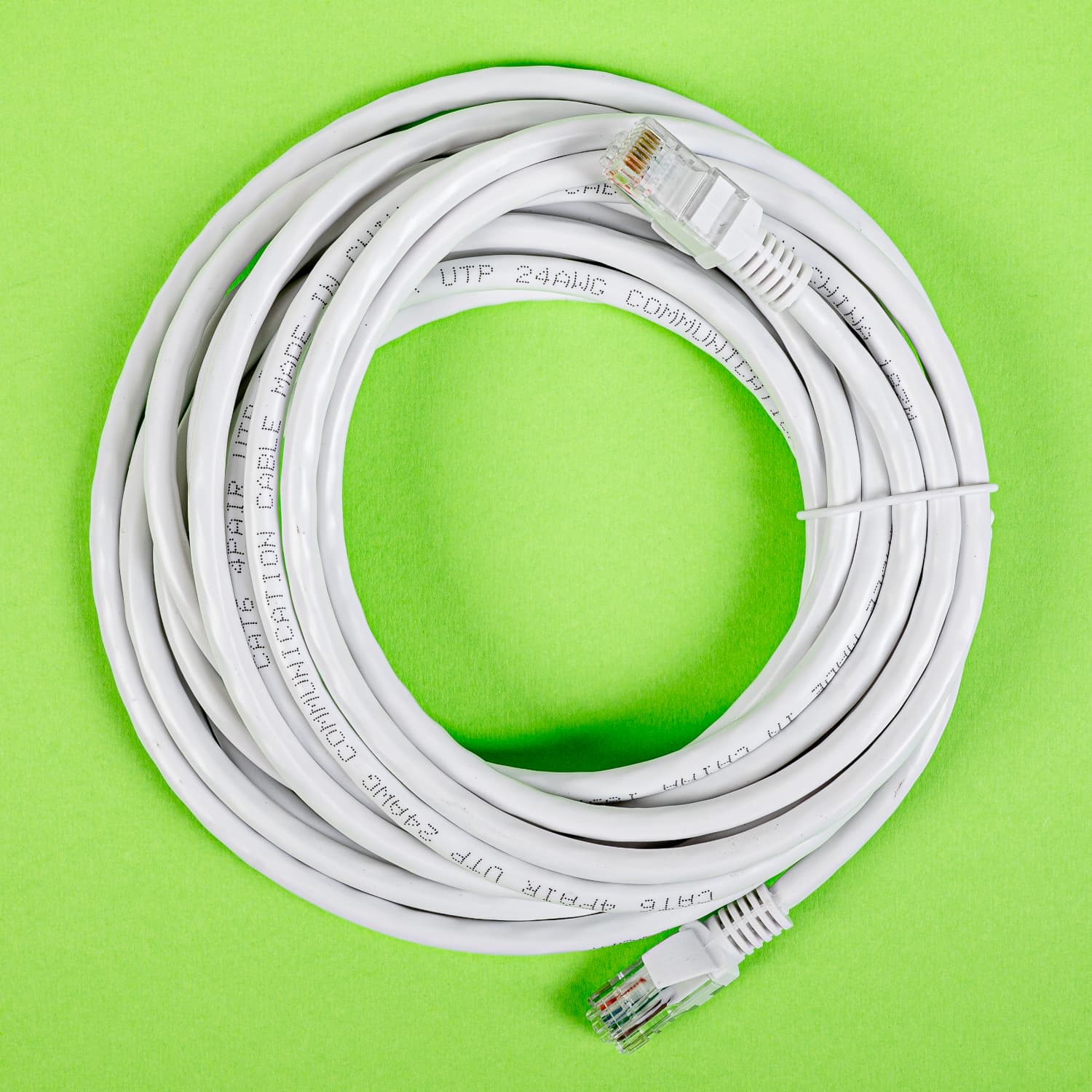 Gizzu Cat6 UTP Fly Lead Ethernet Network Cable 5m – White image 5