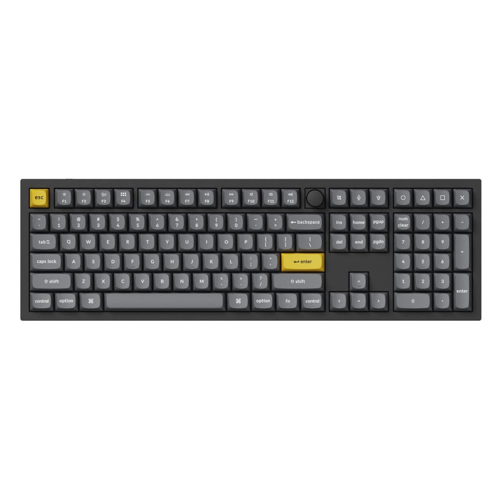 Keychron Double Shot PBT OSA Full Keycap Set – Dark Grey image 4