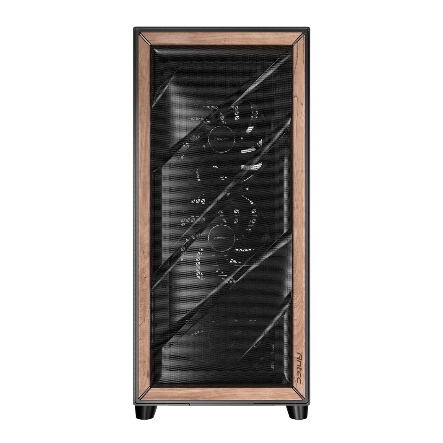 Antec FLUX PRO E-ATX Full Tower Gaming Chassis – Black image 2