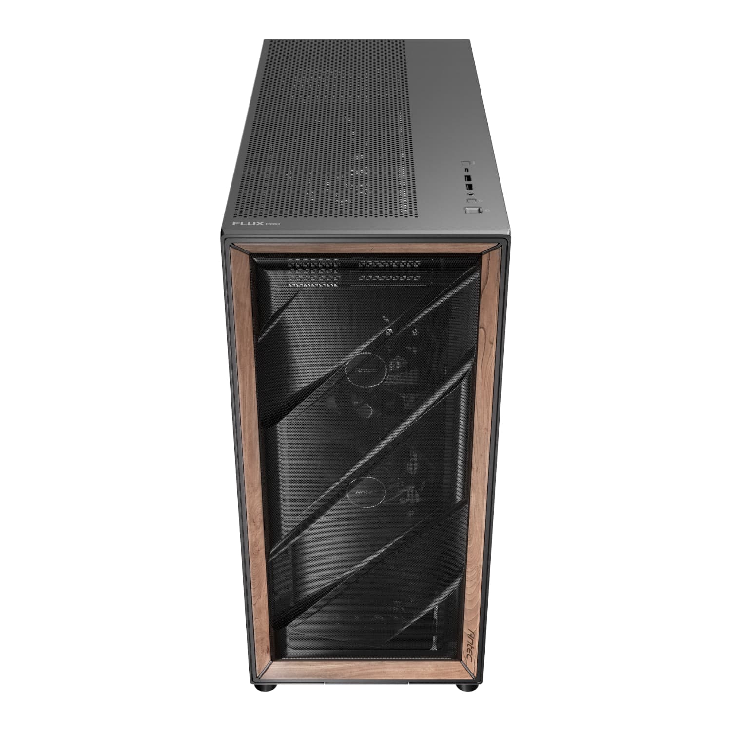 Antec FLUX PRO E-ATX Full Tower Gaming Chassis – Black image 4