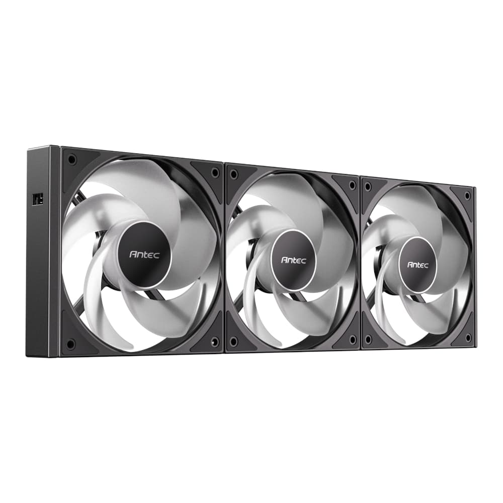 Antec Connect 120 Reverse ARGB PWM Fan 3 Pack - Black image 5