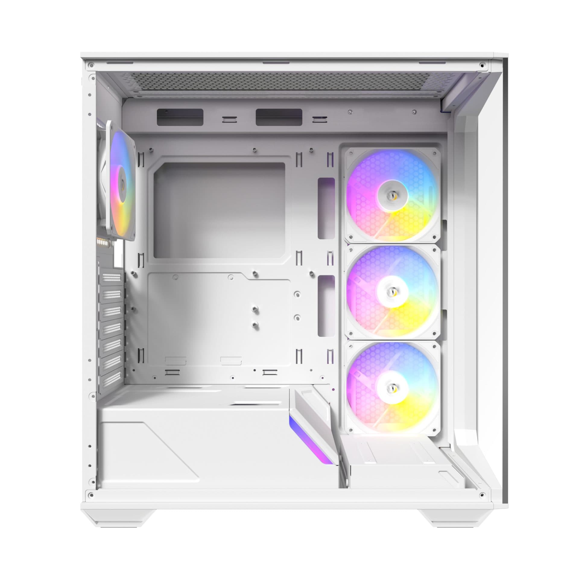 Antec C3 ARGB ATX | Micro-ATX | ITX ARGB Mid-Tower Gaming Chassis – White image 5
