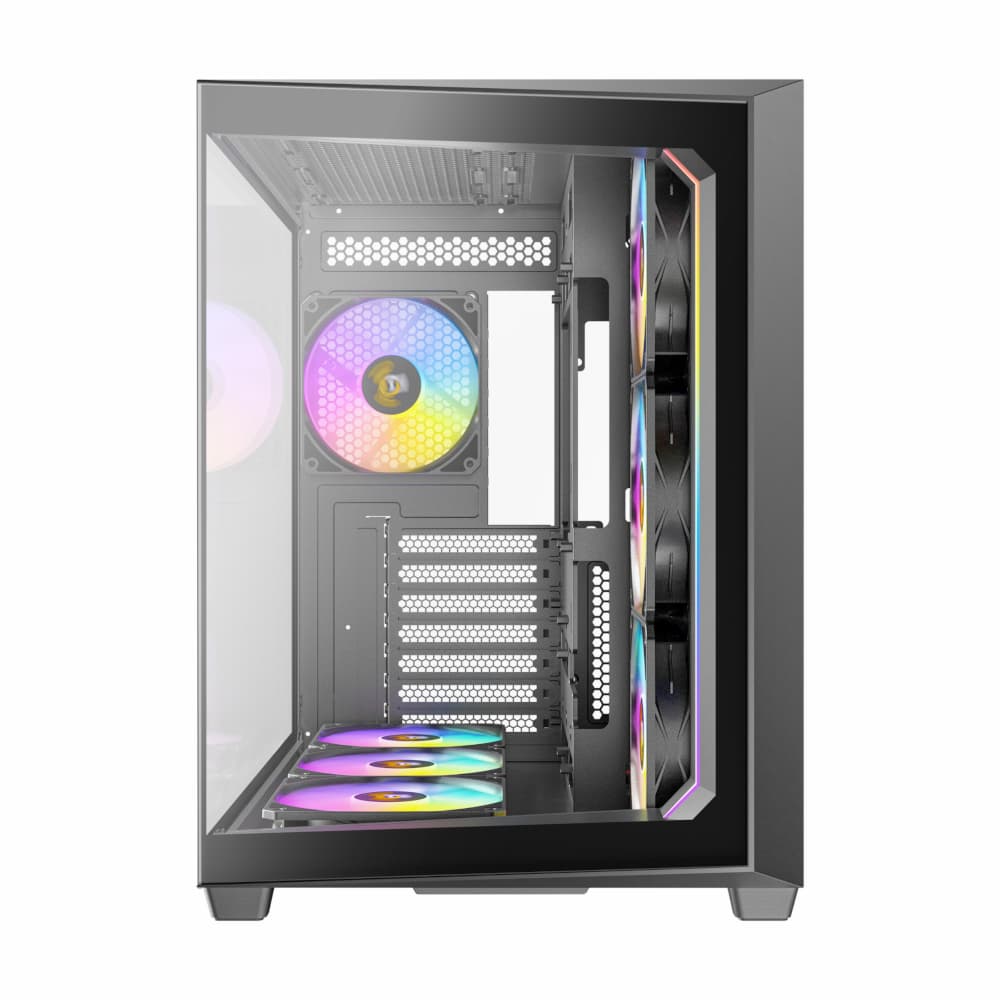 Antec C5 ARGB ATX DUAL Mid Tower Gaming Chassis – Black image 3