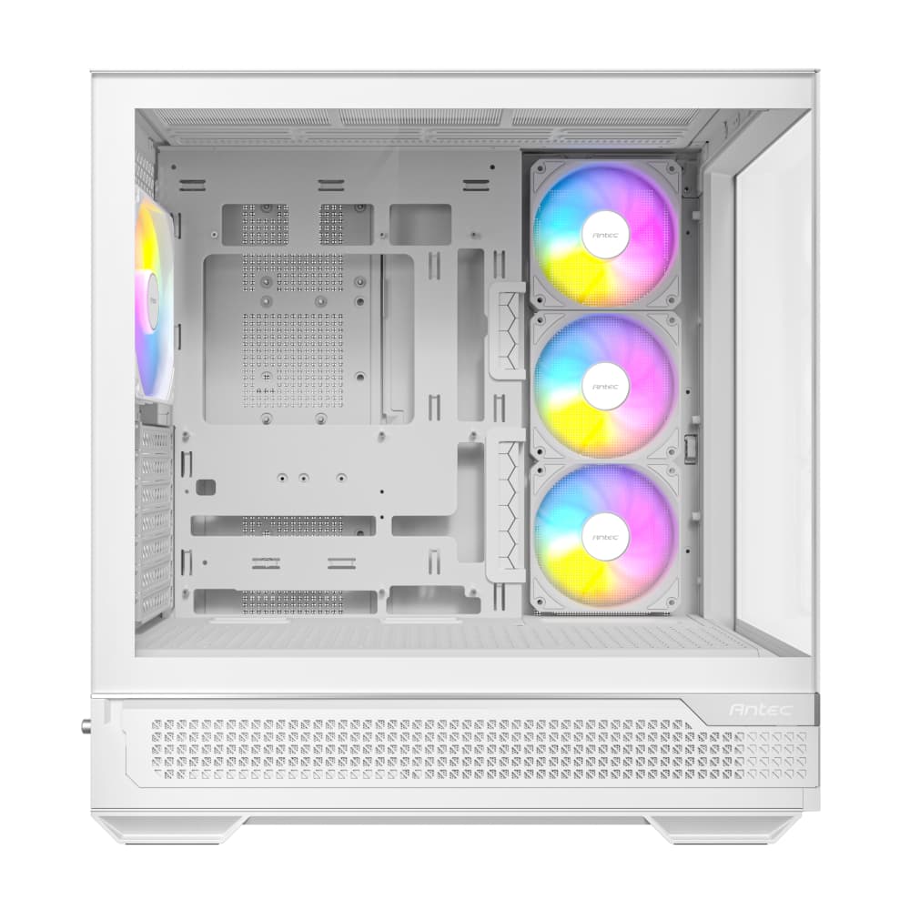 Antec C7 ARGB ATX Mid Tower Gaming Chassis – White image 2