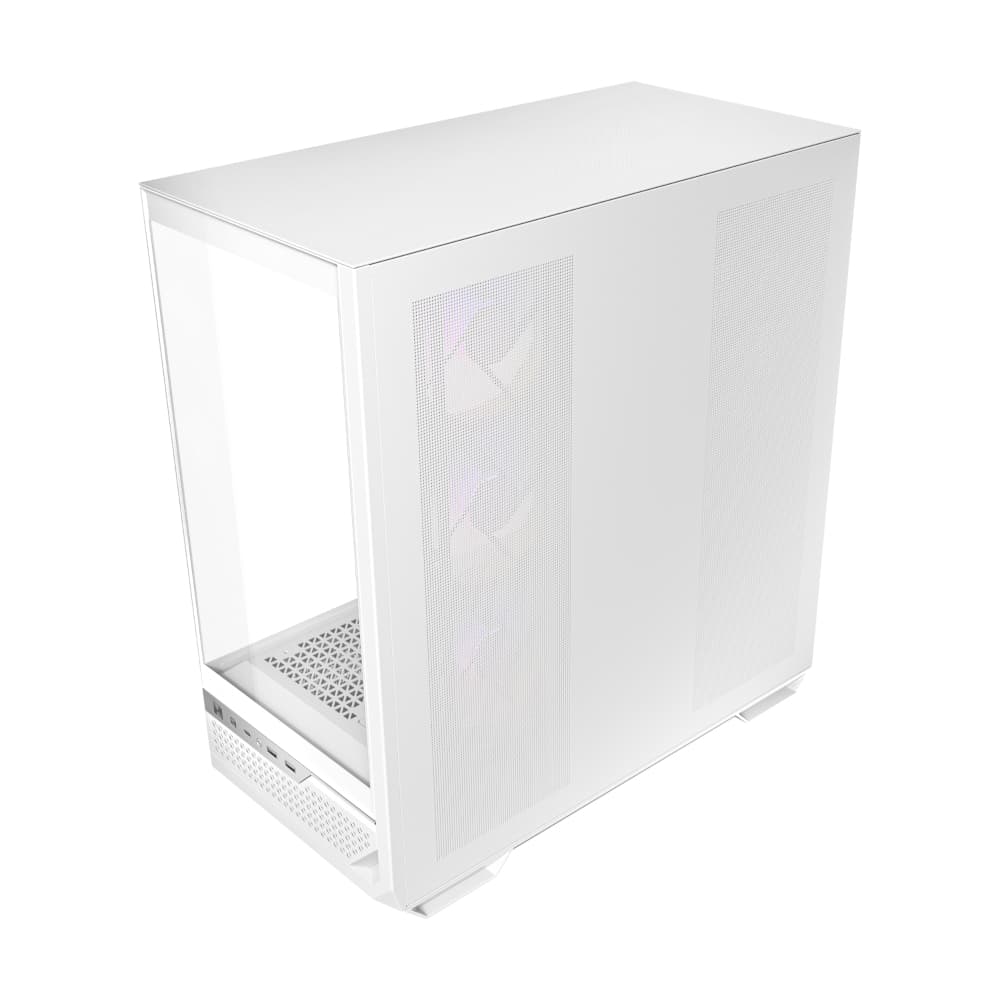 Antec C7 ARGB ATX Mid Tower Gaming Chassis – White image 6
