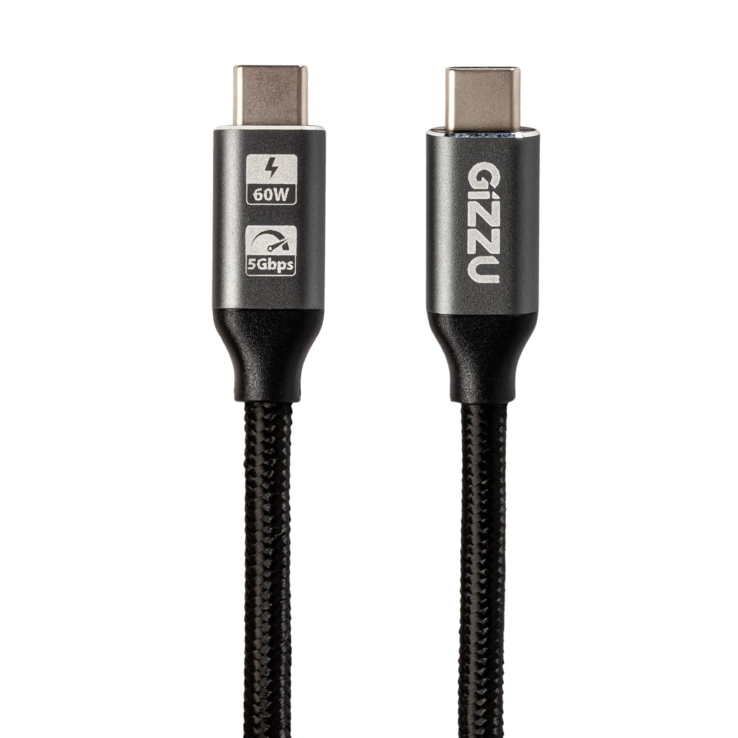 GIZZU 60W 5Gbps Type-C 1m Cable image 2