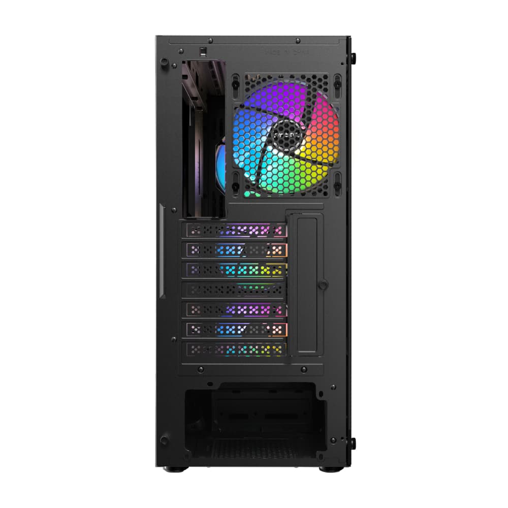 Antec NX292 ATX | Micro-ATX | ITX ARGB Mid-Tower Gaming Chassis - Black image 6