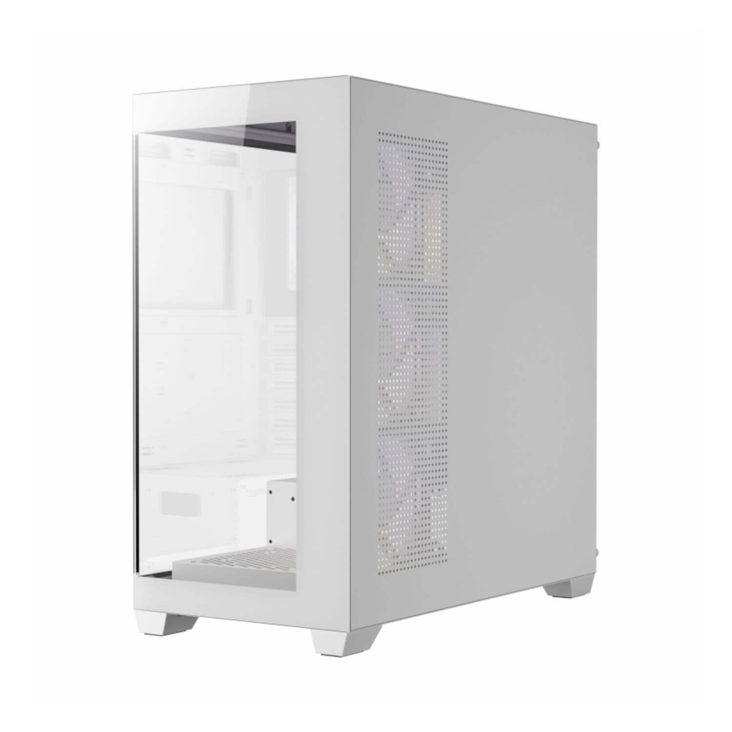 Antec CX300 ATX ARGB Gaming Chassis - White image 3