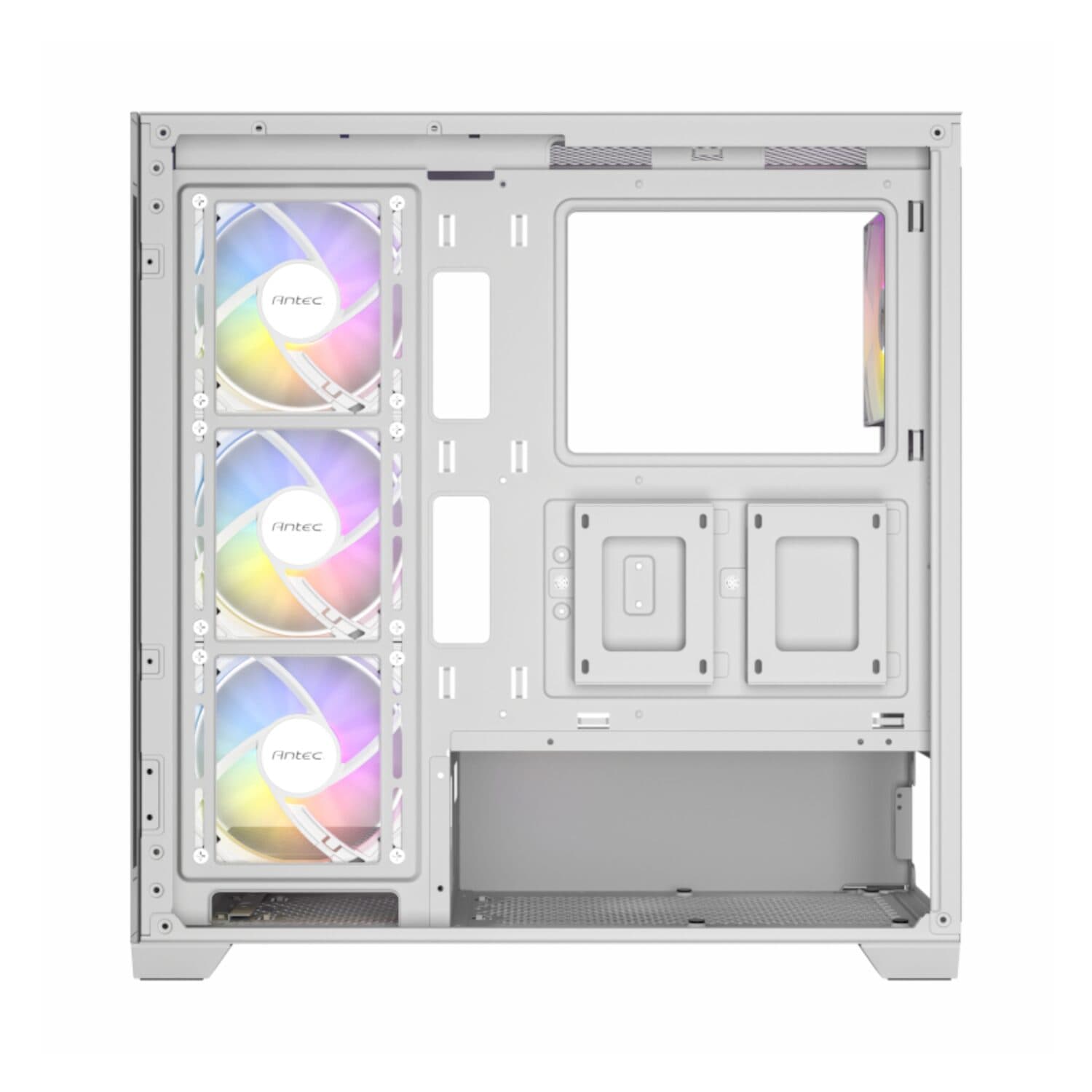 Antec CX300 ATX ARGB Gaming Chassis - White image 4