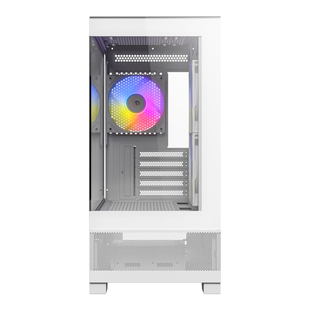 Antec CX500M Micro-ATX | ITX RGB Mini-Tower Gaming Chassis Type-C - White image 2