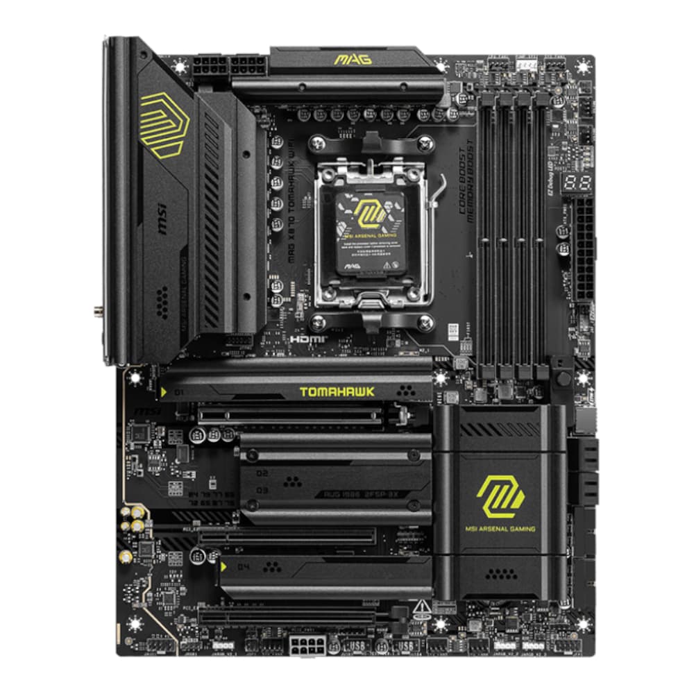 MSI MAG X870 TOMAHAWK WIFI AM5 ATX Gaming Motherboard image 2