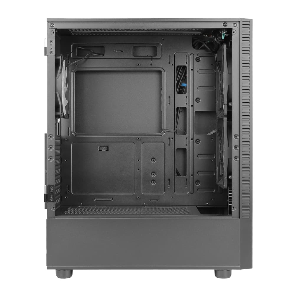 Antec NX410 V2 ATX | Micro-ATX | ITX ARGB Mid-Tower Gaming Chassis - Black image 4