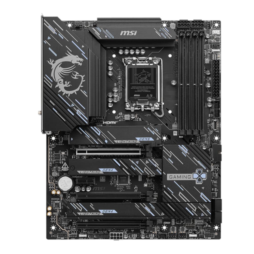 MSI Z890 GAMING PLUS WIFI DDR5 Intel LGA1851 ATX Gaming Motherboard image 2