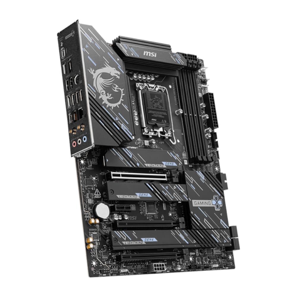 MSI Z890 GAMING PLUS WIFI DDR5 Intel LGA1851 ATX Gaming Motherboard image 4