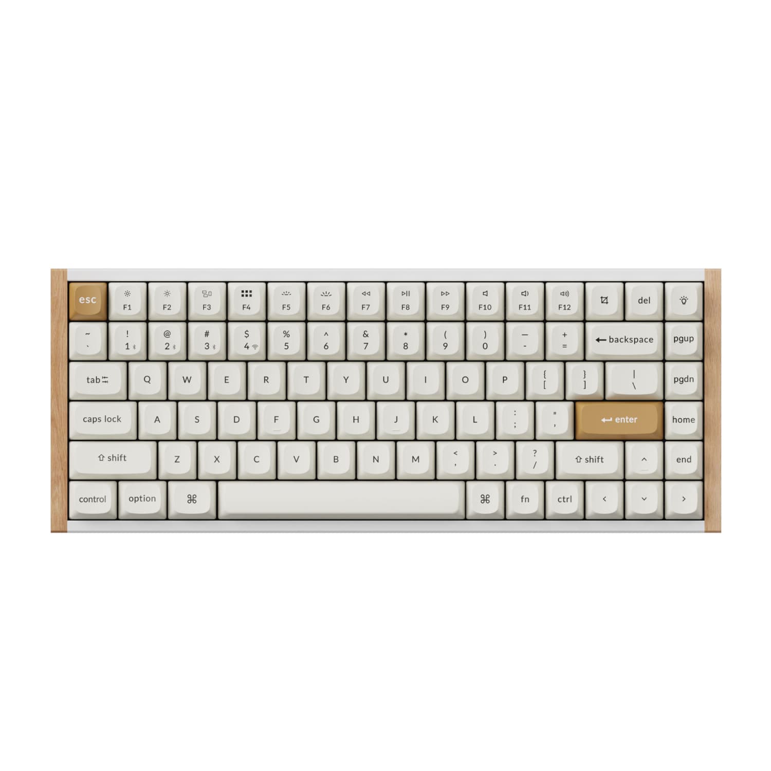 Keychron K2 HE Wireless Special Edition Magnetic Custom Keyboard | NEBULA Switch – White image 2