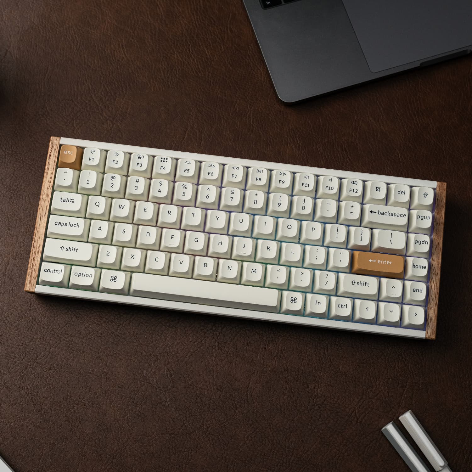 Keychron K2 HE Wireless Special Edition Magnetic Custom Keyboard | NEBULA Switch – White image 3