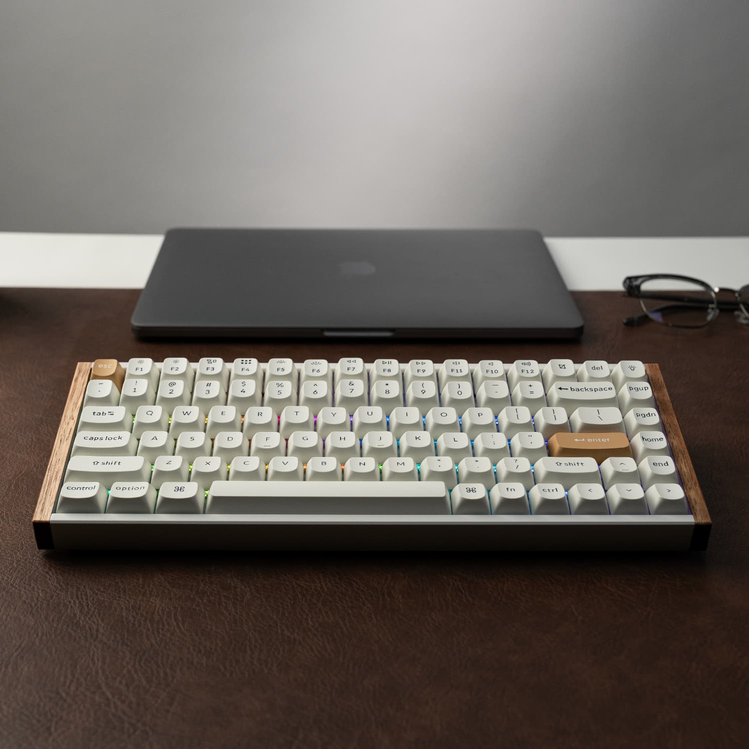 Keychron K2 HE Wireless Special Edition Magnetic Custom Keyboard | NEBULA Switch – White image 5