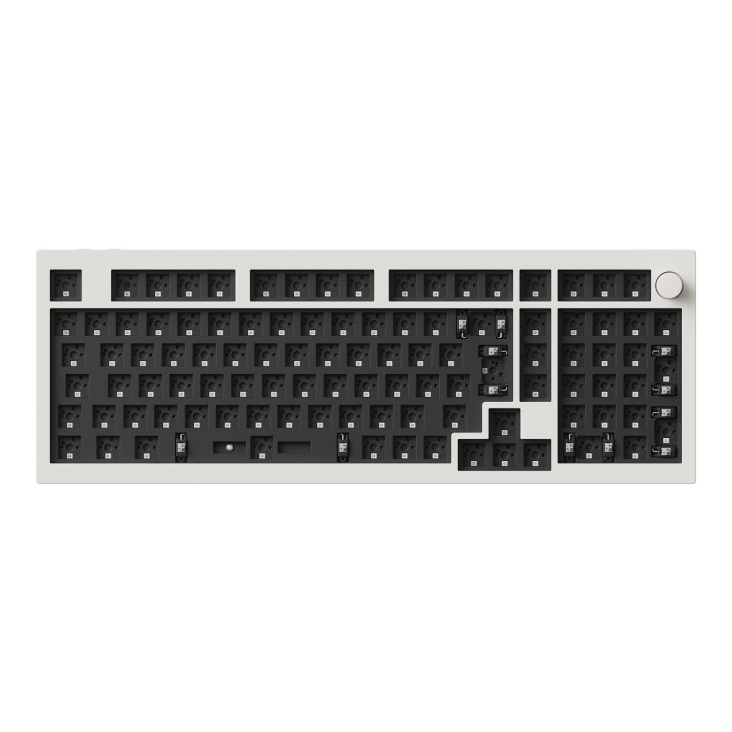 Keychron Q5M-P1 QMK/VIA Wireless Custom Keyboard - Shell White image 3