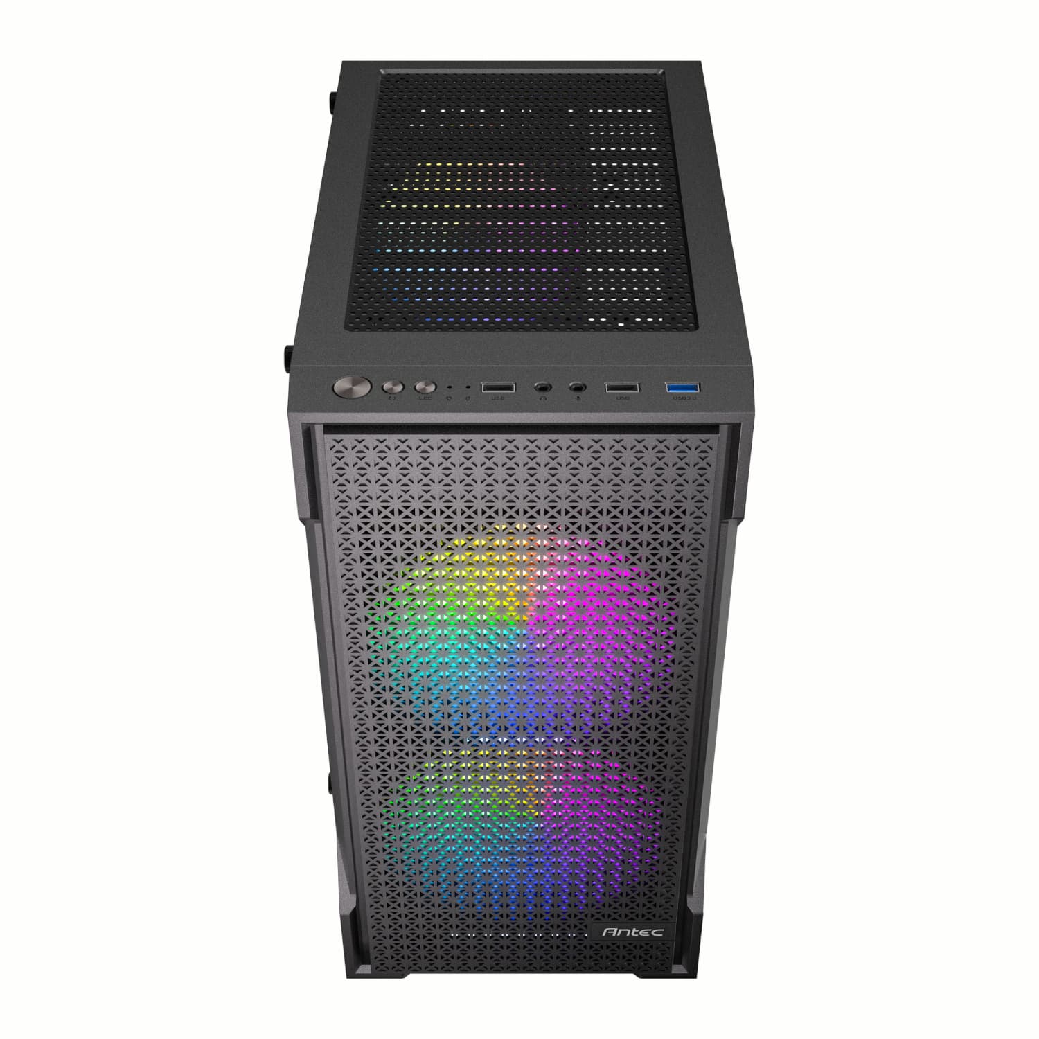 Antec VX100M ARGB Micro-ATX Mini Tower Gaming Chassis image 2