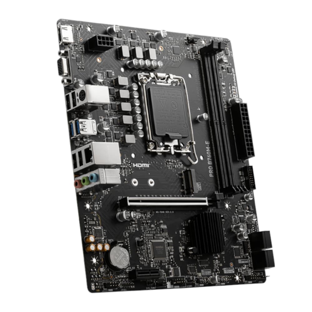 MSI B760M-E PRO DDR5 LGA1700 M-ATX Motherboard image 4