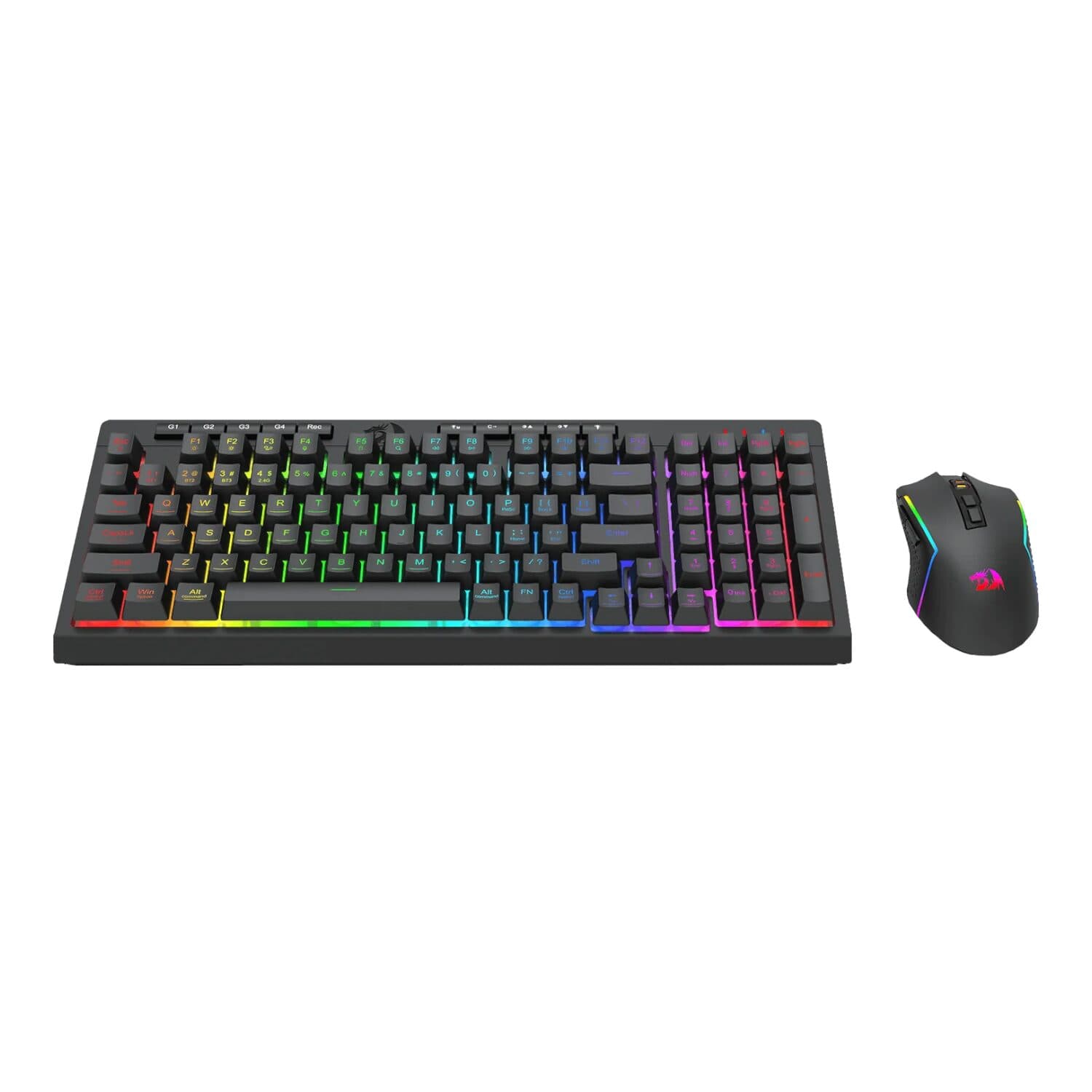Redragon RYLO PRO S142 Tri-Mode RGB Gaming Keyboard and Mouse Combo image 4