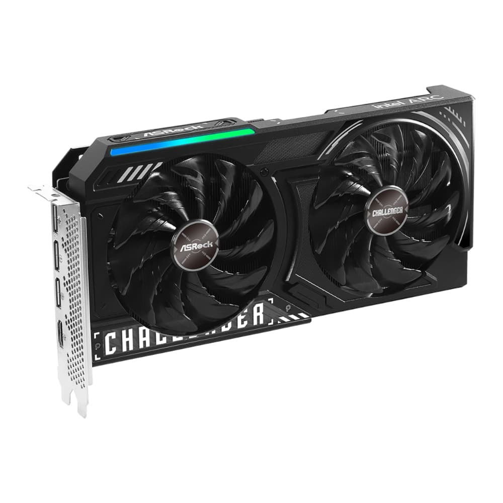 ASRock Intel Arc B570 Challenger OC 10GB GDDR6 160-BIT Graphics Card image 3