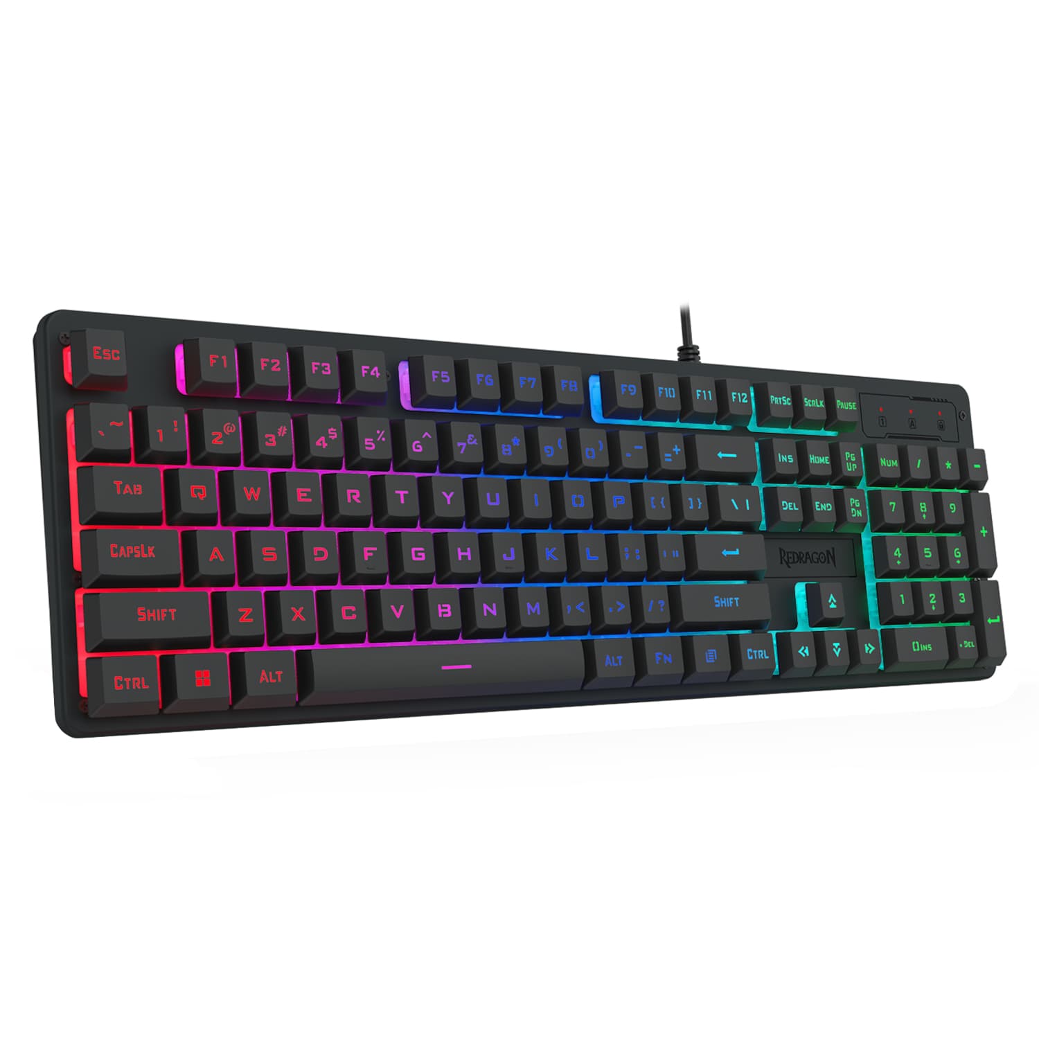 Redragon K521 RGB NETHERBANE 104-Key Membrane Gaming Keyboard image 4