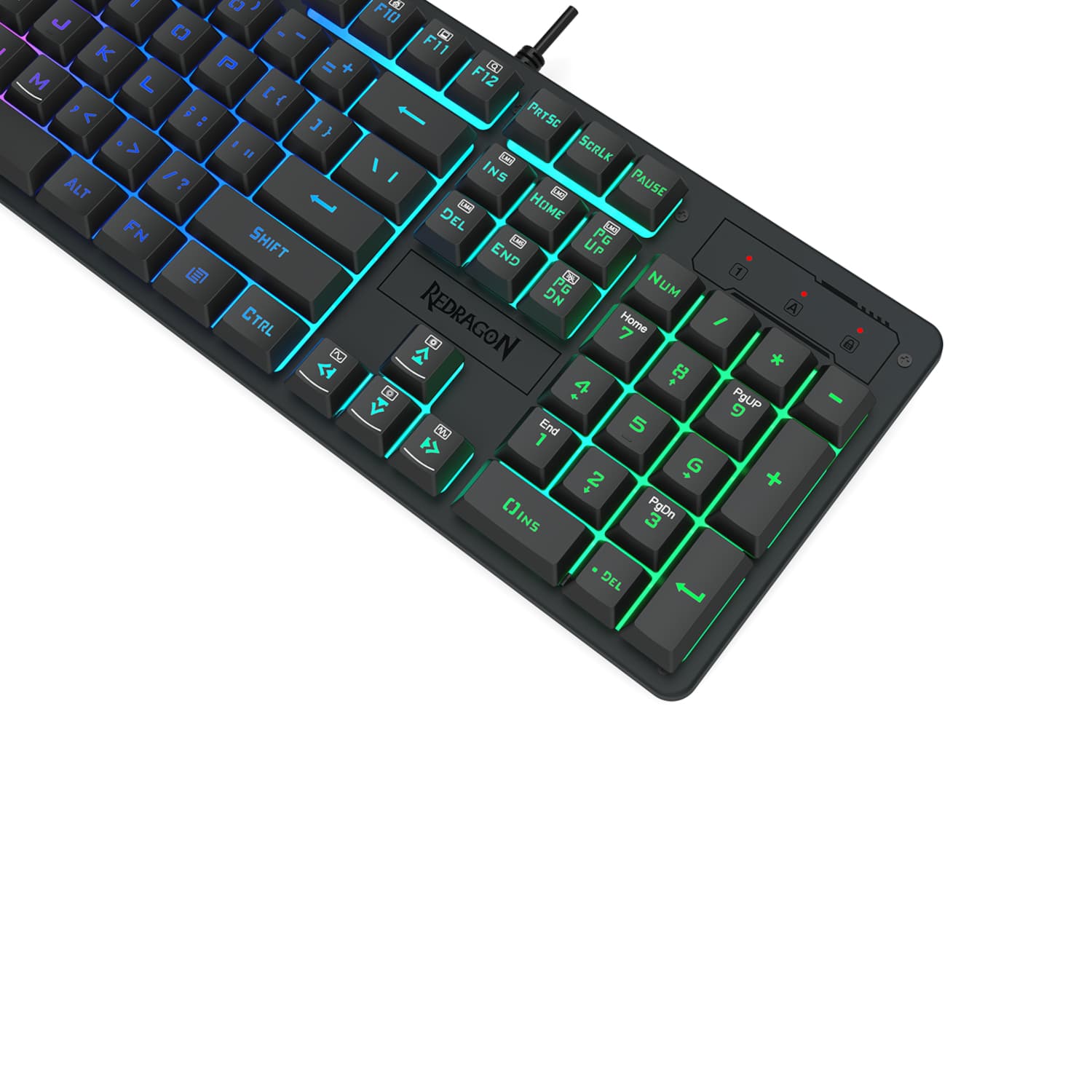 Redragon K521 RGB NETHERBANE 104-Key Membrane Gaming Keyboard image 6