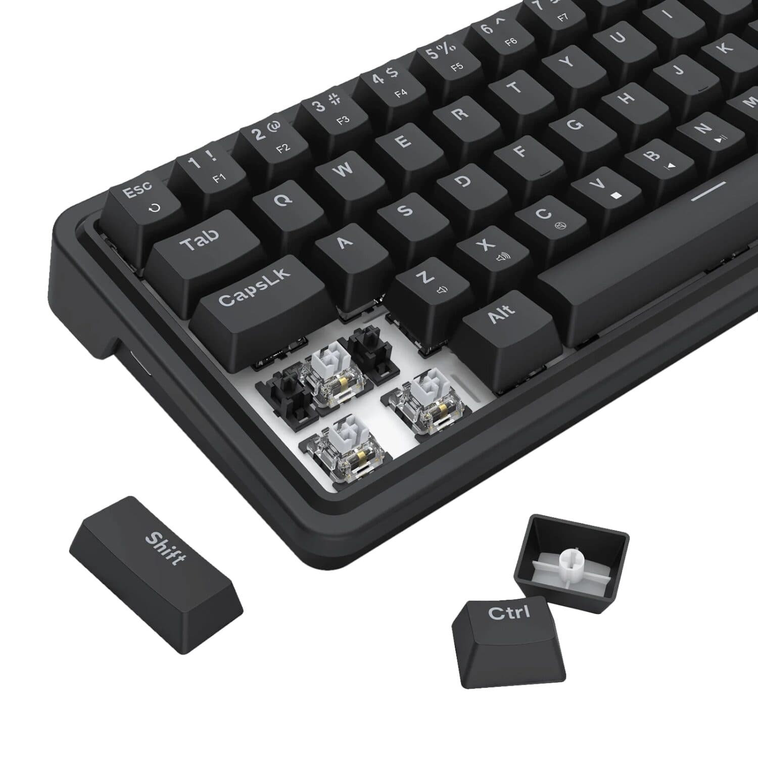 Redragon NOVA K709 65% Wired Gasket RGB Gaming Keyboard - Black image 4
