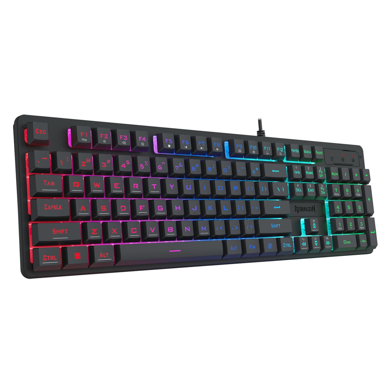 Redragon S107 RGB Gaming Essentials Wired Gaming Keyboard and Mouse Bundle image 5