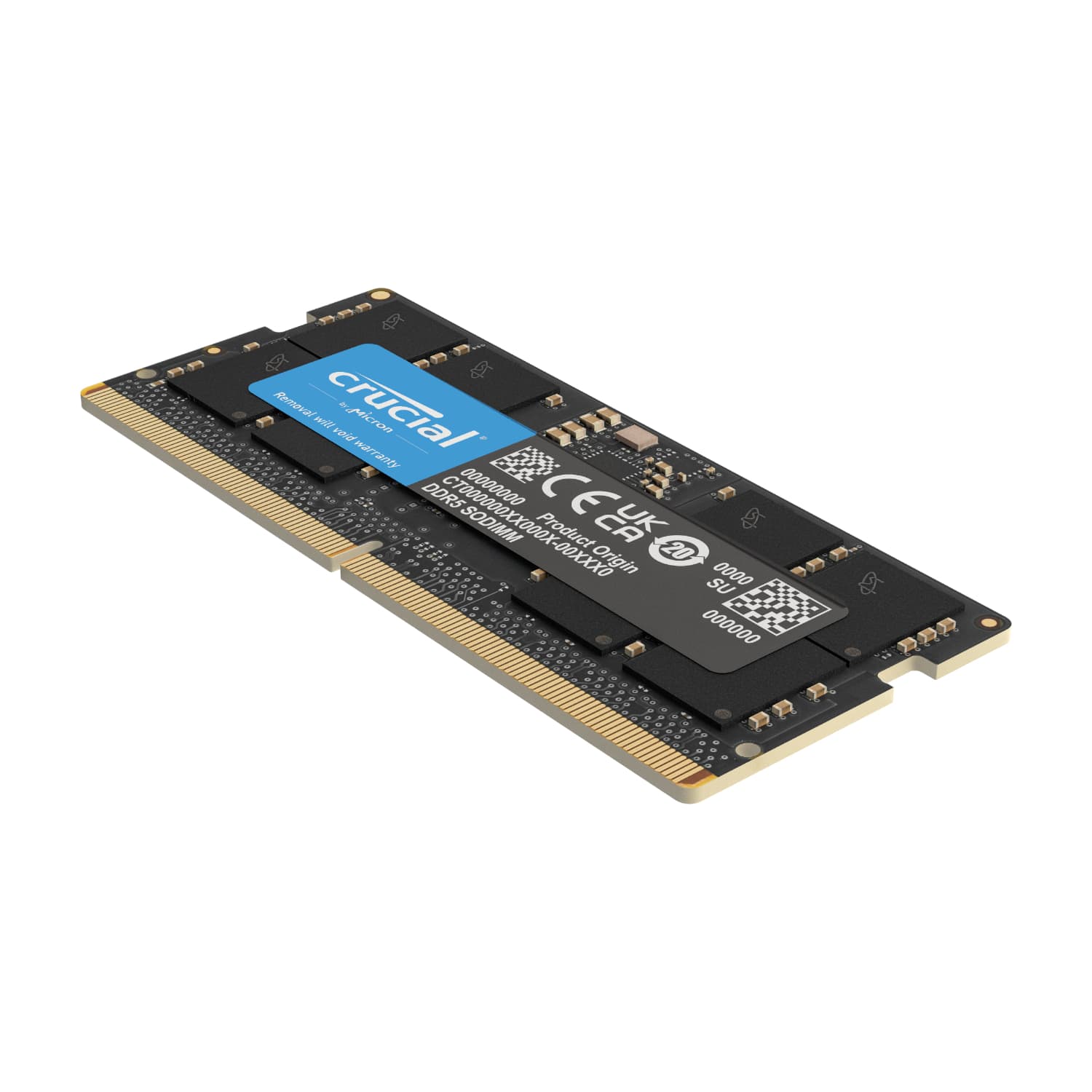 Crucial 64GB 5600MHz DDR5 SODIMM Notebook Memory image 3