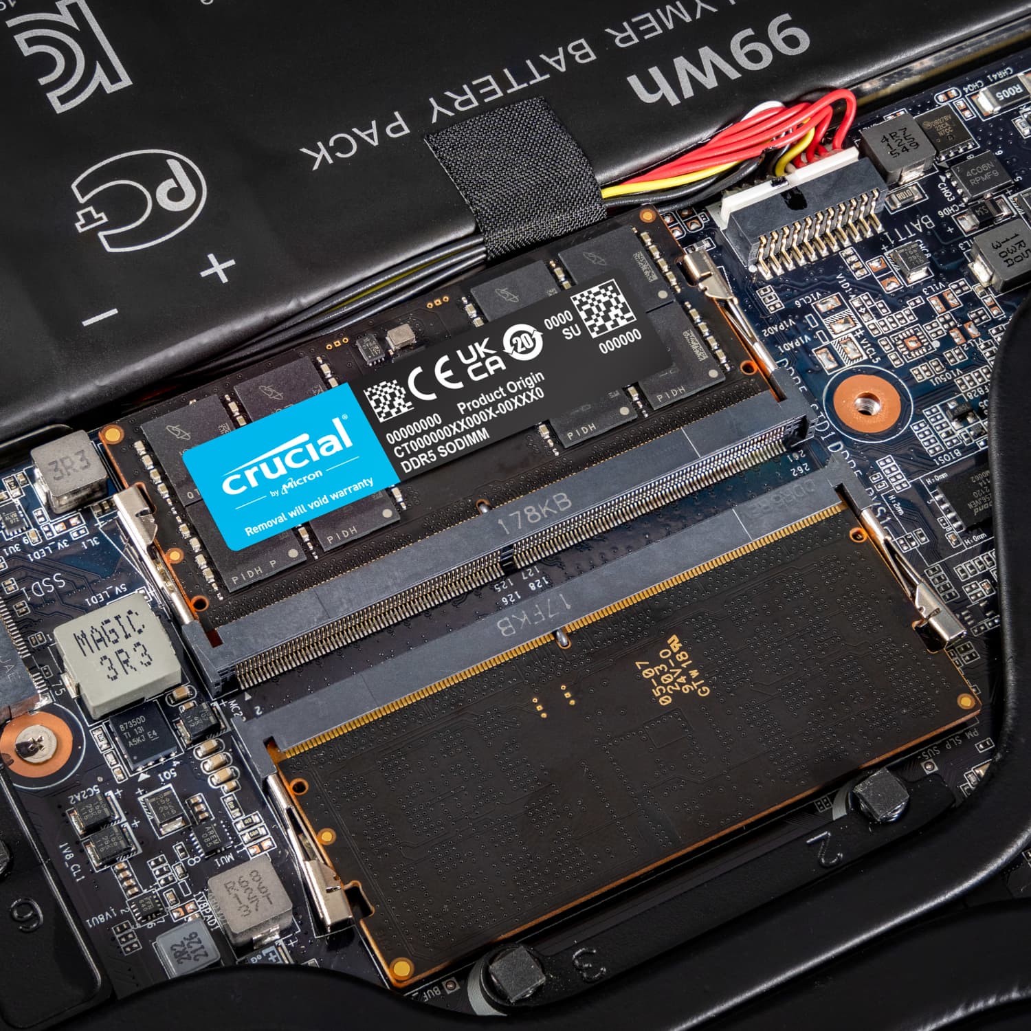 Crucial 64GB 5600MHz DDR5 SODIMM Notebook Memory image 4