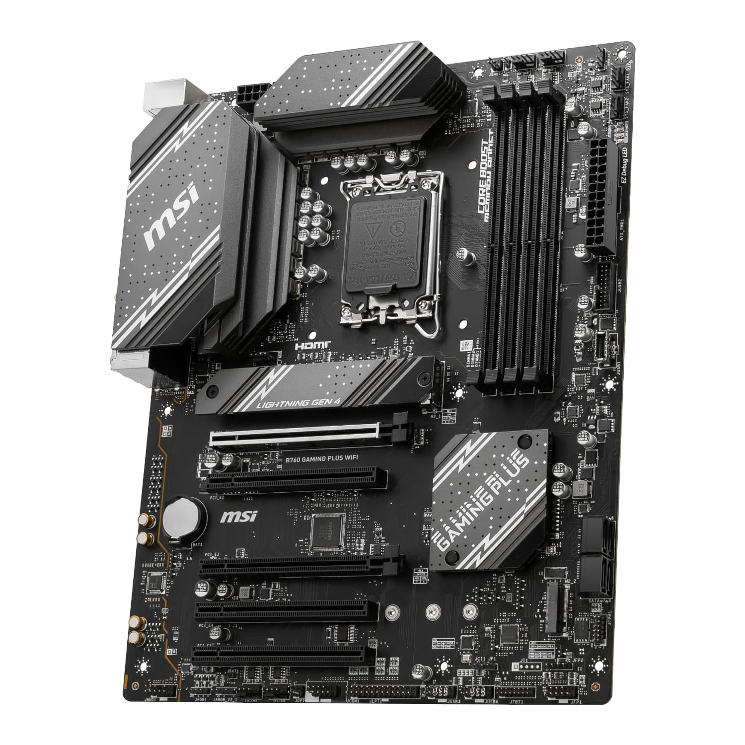 MSI B760 GAMING PLUS WIFI DDR5 LGA1700 ATX Motherboard image 3