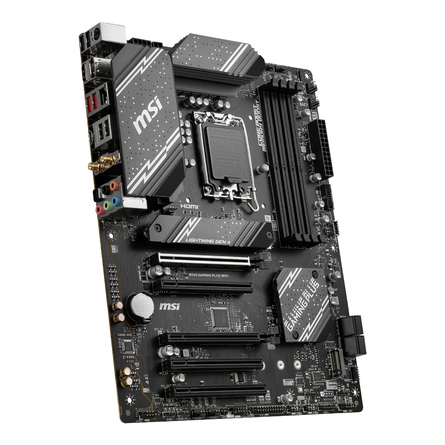 MSI B760 GAMING PLUS WIFI DDR5 LGA1700 ATX Motherboard image 4